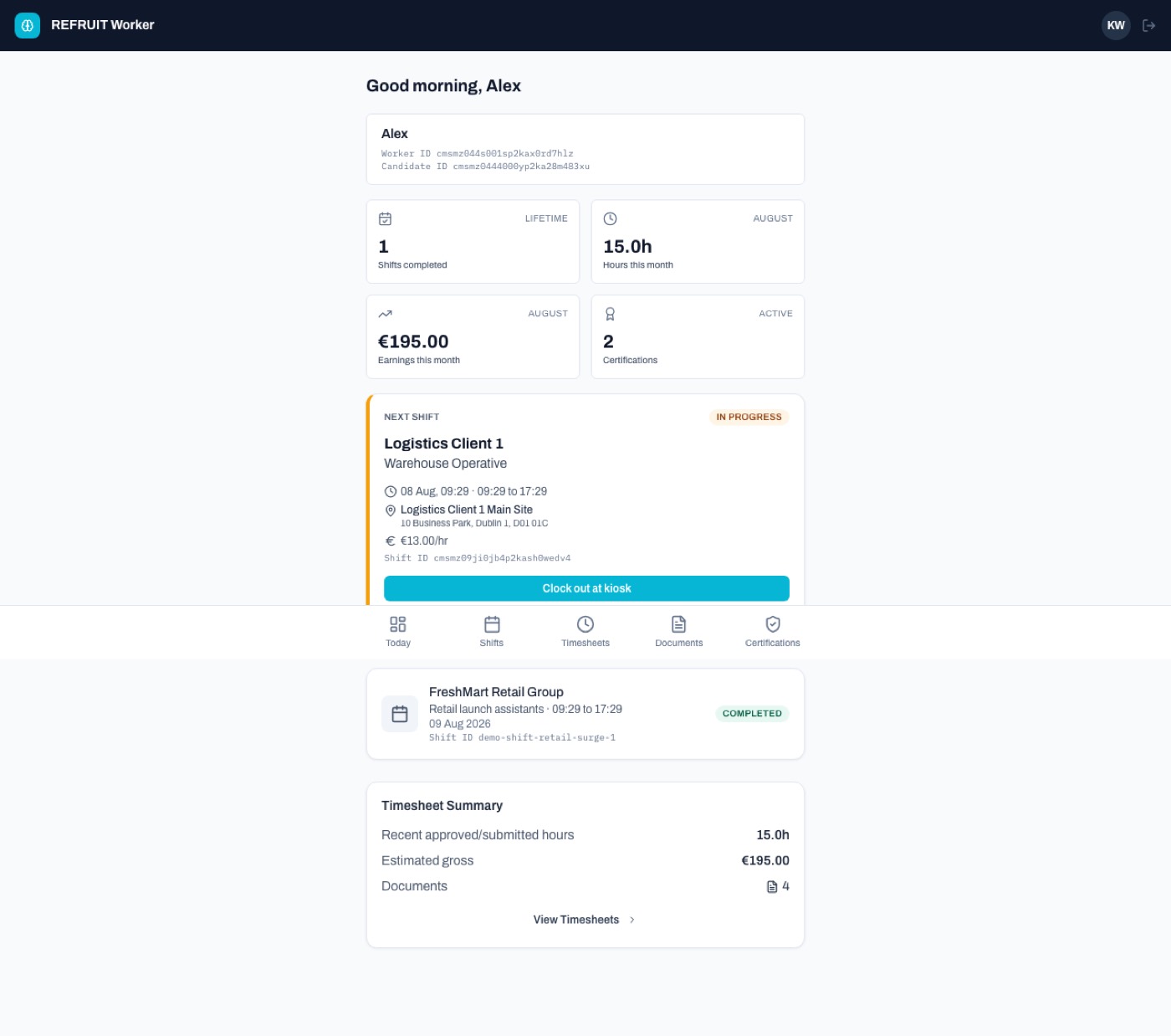 Portals your workers and clients actually use